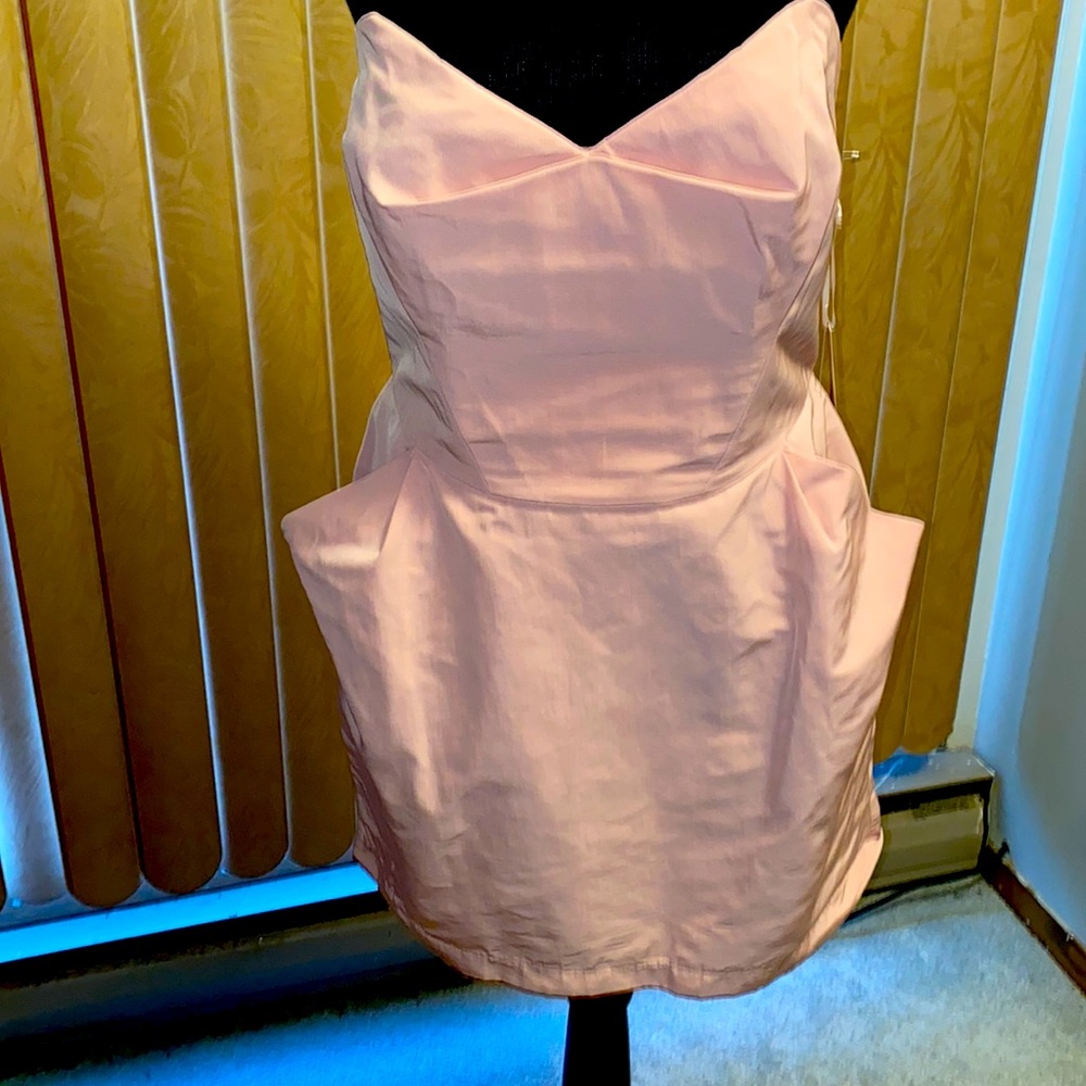 Pink sleeveless dress